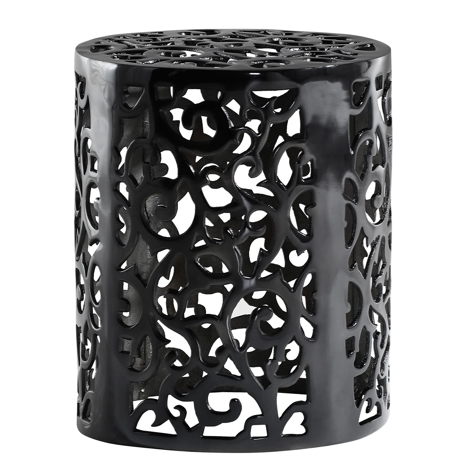 Red Living Beistelltisch Rivona - Schwarz 1 Red Living Beistelltisch Rivona - Schwarz