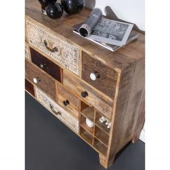 Ars manufacti Kommode Curenna I - Mango teilmassiv - Mango / Braun 17 Ars manufacti Kommode Curenna I - Mango teilmassiv - Mango / Braun -Wohnzimmermöbel boutique en ligne 1000040375 220127 13002200030 DETAILS P000000001000040375