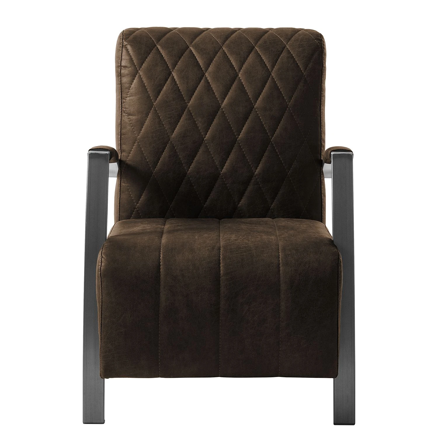 Ars manufacti Sessel Straid - Braungrau 2 Ars manufacti Sessel Straid - Braungrau – Bild 2