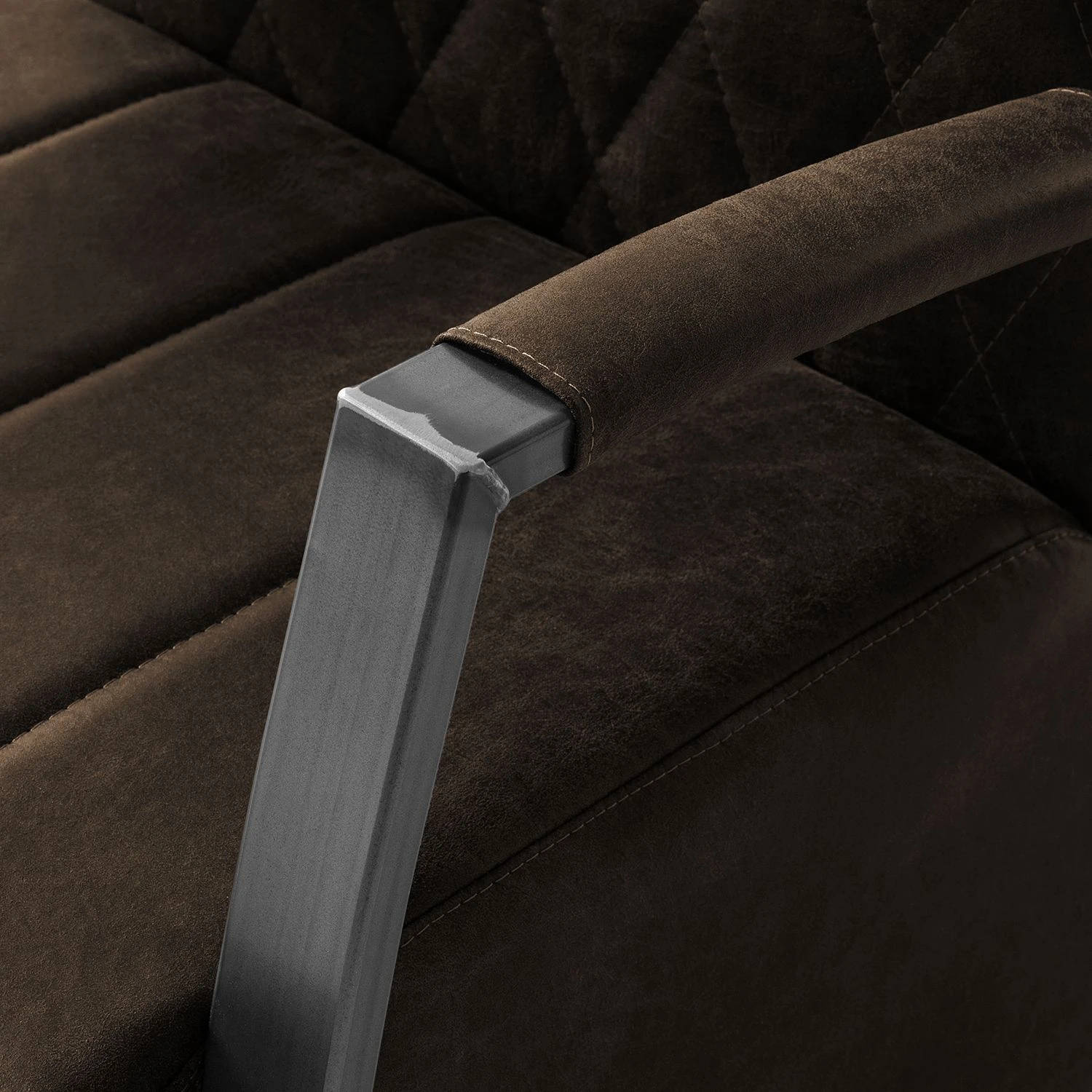 Ars manufacti Sessel Straid - Braungrau 5 Ars manufacti Sessel Straid - Braungrau – Bild 5