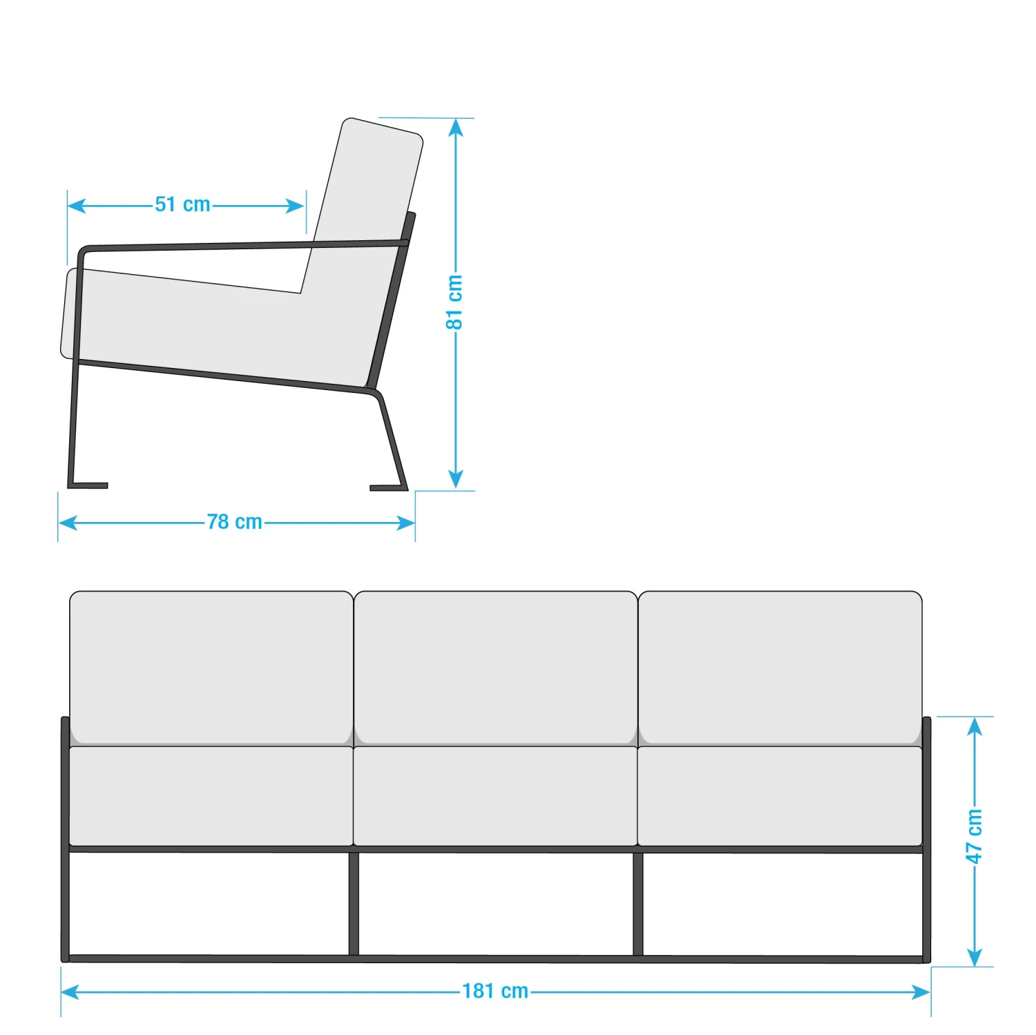 Ars manufacti Sofa Voda (3-Sitzer) - Mittelbraun 9 Ars manufacti Sofa Voda (3-Sitzer) - Mittelbraun – Bild 9