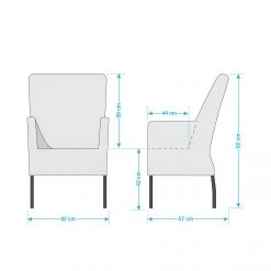 Red Living Sessel Carnew - Basalt -Wohnzimmermöbel boutique en ligne 1000042134 110 GALLERYIMAGES P000000001000042134