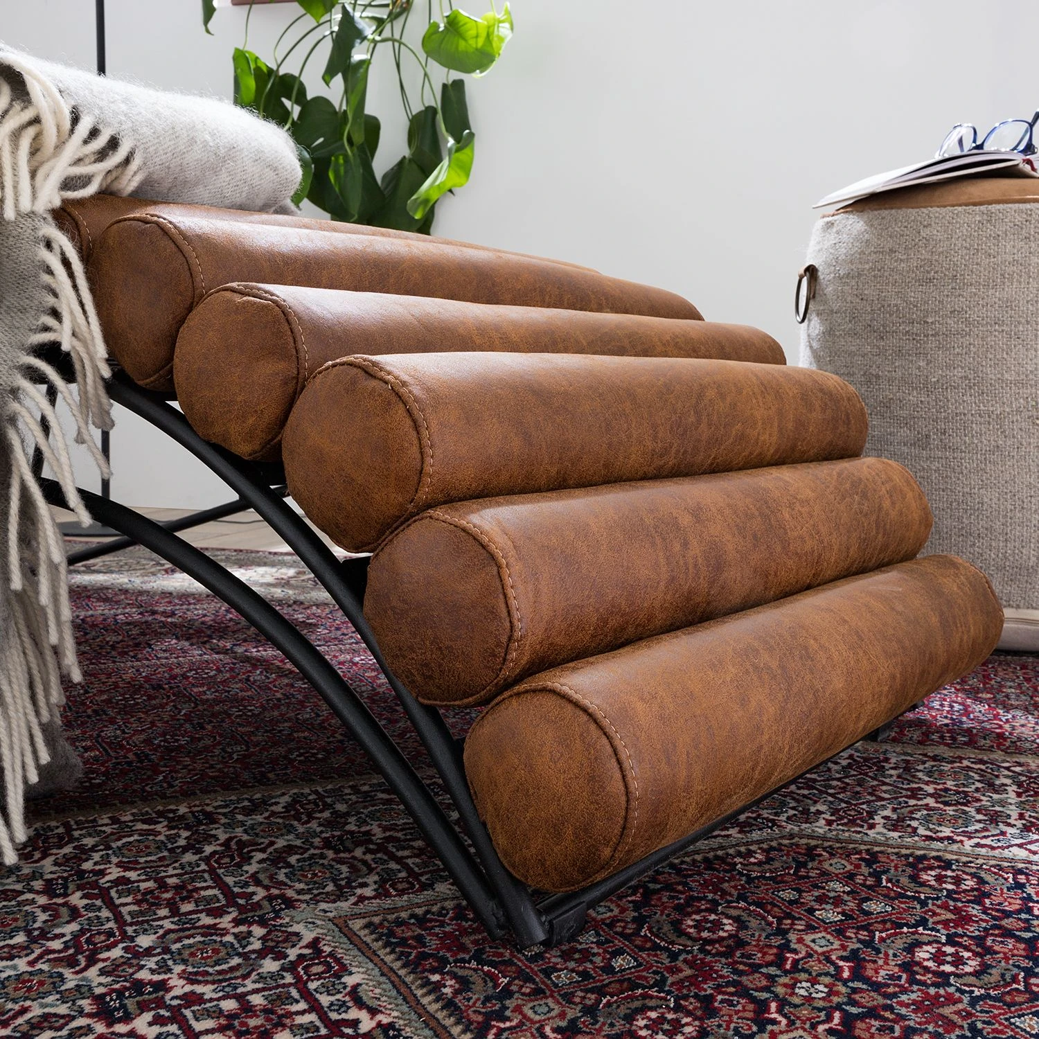 Ars manufacti Relaxliege Menlo - Mittelbraun 8 Ars manufacti Relaxliege Menlo - Mittelbraun – Bild 8