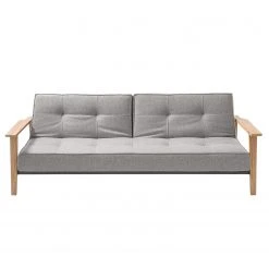 Innovation Möbel Klappsofa Splitback Frej Webstoff - Stoff Mixed Dance: 521 Grey -Wohnzimmermöbel boutique en ligne 1000051934 201130 13573600244 DETAILS P000000001000051934