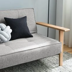 Innovation Möbel Klappsofa Splitback Frej Webstoff - Stoff Mixed Dance: 521 Grey -Wohnzimmermöbel boutique en ligne 1000051934 201201 16505600079 DETAILS P000000001000051934