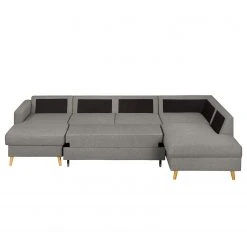 Mørteens Wohnlandschaft Sola Flachgewebe - Grau - Longchair davorstehend links / Ottomane rechts - Mit Schlaffunktion 21 Mørteens Wohnlandschaft Sola Flachgewebe - Grau - Longchair davorstehend links / Ottomane rechts - Mit Schlaffunktion -Wohnzimmermöbel boutique en ligne 1000054946 200617 13241400052 DETAILS P000000001000054946