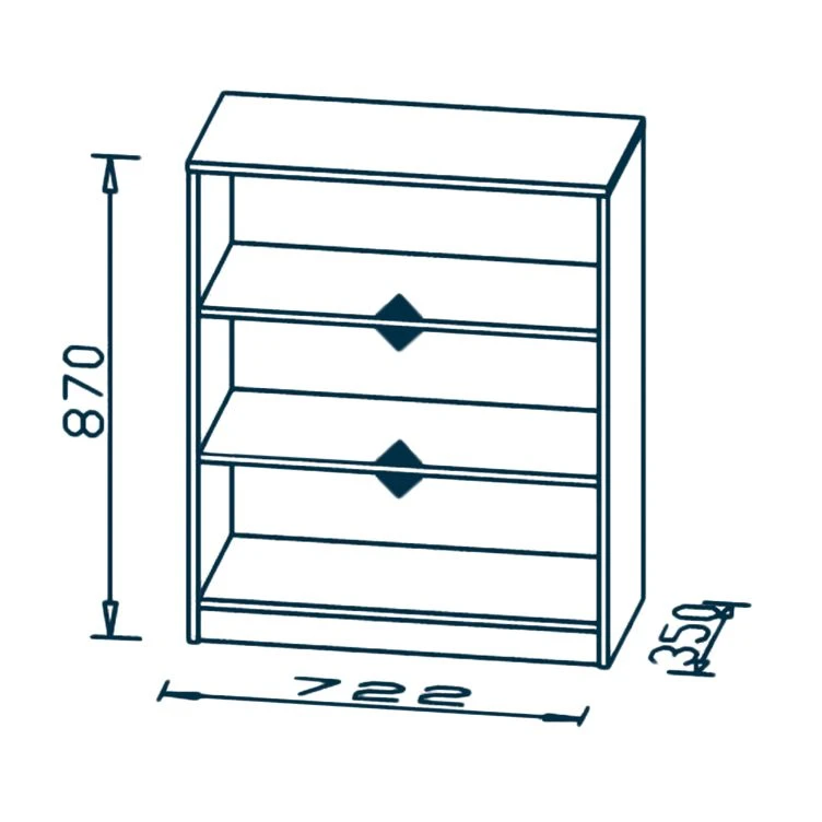 Maja Möbel Regal Fani II - Weiß 5 Maja Möbel Regal Fani II - Weiß – Bild 5