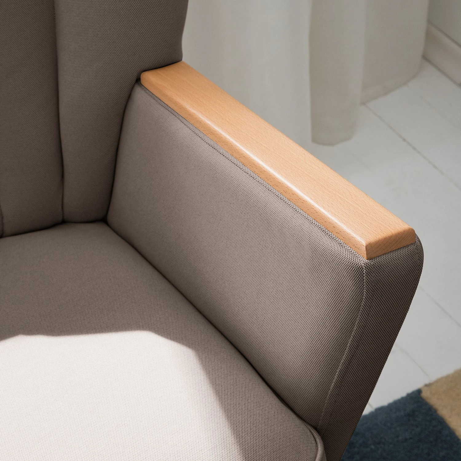 Mørteens Sessel Bauro Webstoff - Cubanit 9 Mørteens Sessel Bauro Webstoff - Cubanit – Bild 9