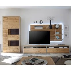 Ars Natura Wohnwand Lopburi II (4-teilig) - Eiche Bianco teilmassiv - Eiche Bianco / Schiefer -Wohnzimmermöbel boutique en ligne 1000064076 200811 13514200250 MOOD DETAILS P000000001000064076 mood