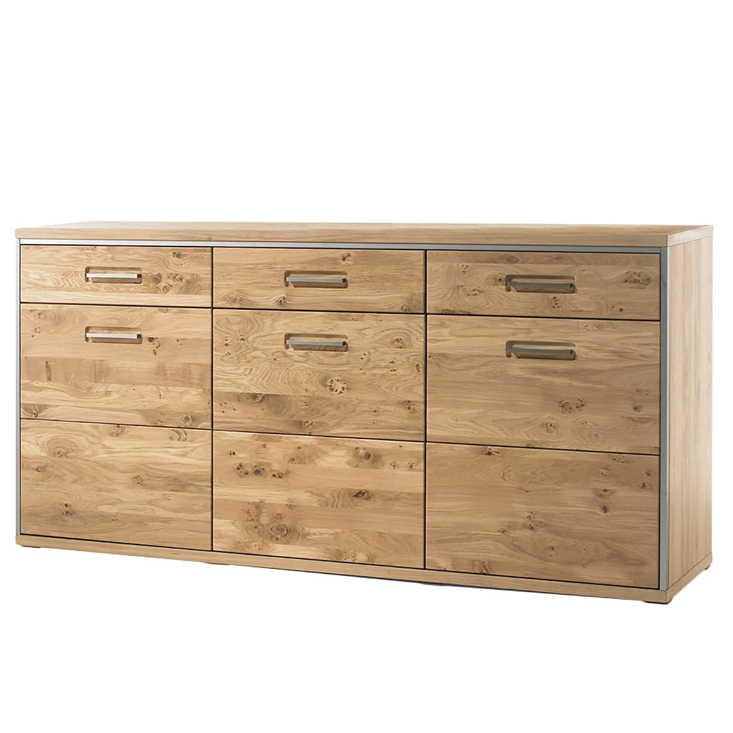 Ars Natura Sideboard Lopburi - Eiche Bianco teilmassiv - Eiche Bianco / Schiefer 1 Ars Natura Sideboard Lopburi - Eiche Bianco teilmassiv - Eiche Bianco / Schiefer