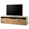 Ars Natura TV-Lowboard Lopburi II - Eiche Bianco teilmassiv