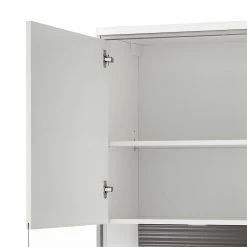 Loftscape Hängevitrine Arco - Hochglanz Weiß / Grau -Wohnzimmermöbel boutique en ligne 1000064125 200811 13530900374 DETAILS P000000001000064125