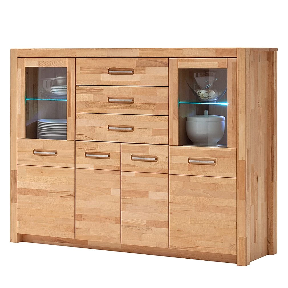 Ars Natura Highboard Majona II - Kernbuche 1 Ars Natura Highboard Majona II - Kernbuche