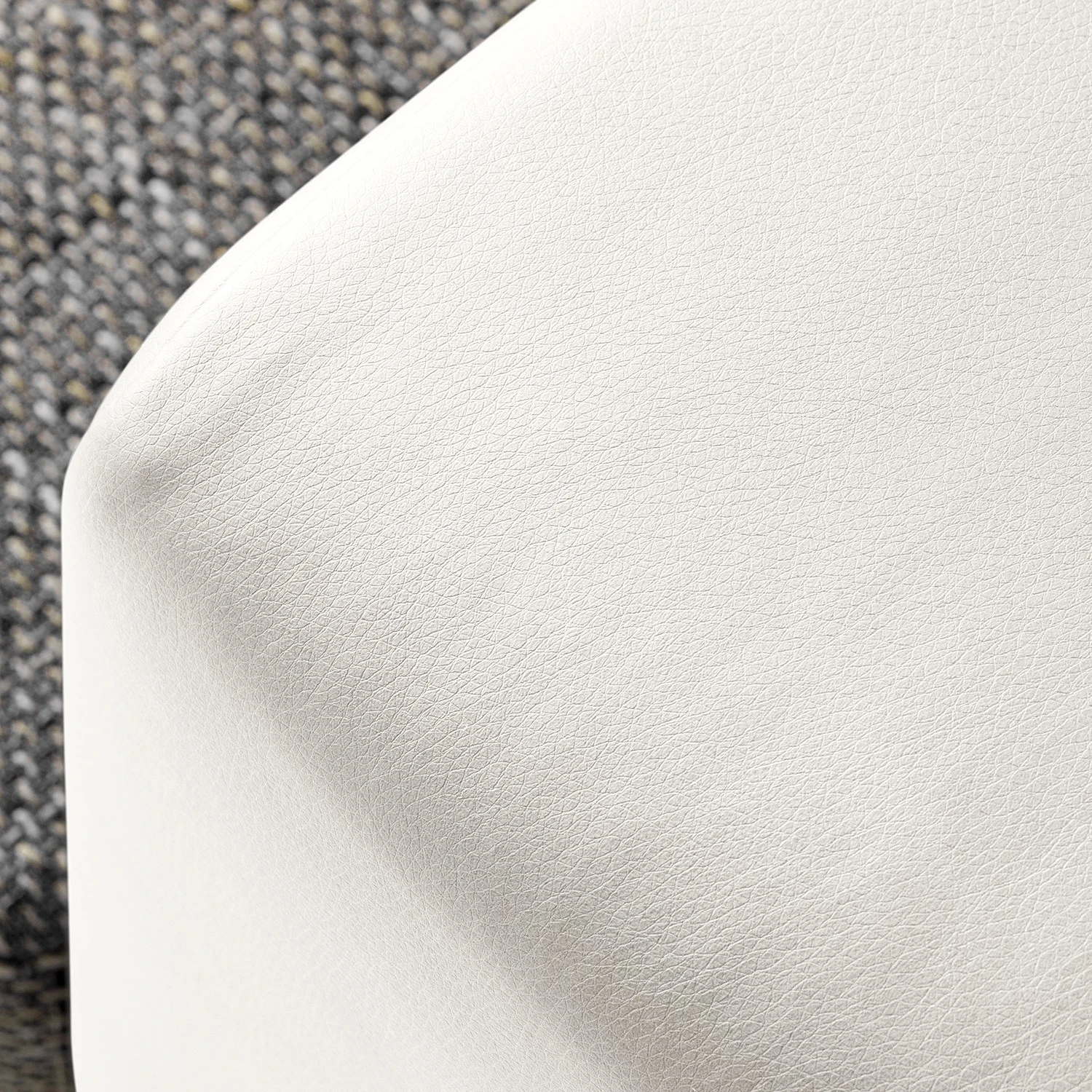 Fredriks Ecksofa Dublin II - (mit Schlaffunktion / beidseitig montierbar) - Kunstleder/Strukturstoff - Weiß / Grau 24 Fredriks Ecksofa Dublin II - (mit Schlaffunktion / beidseitig montierbar) - Kunstleder/Strukturstoff - Weiß / Grau – Bild 24