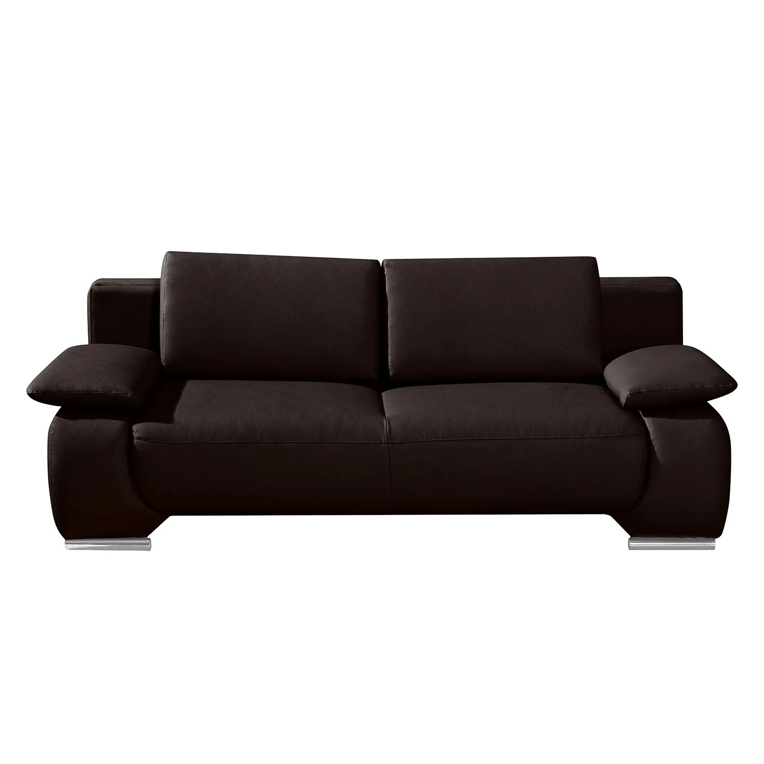 Fredriks Schlafsofa Ramea - Echtleder Braun 4 Fredriks Schlafsofa Ramea - Echtleder Braun – Bild 4