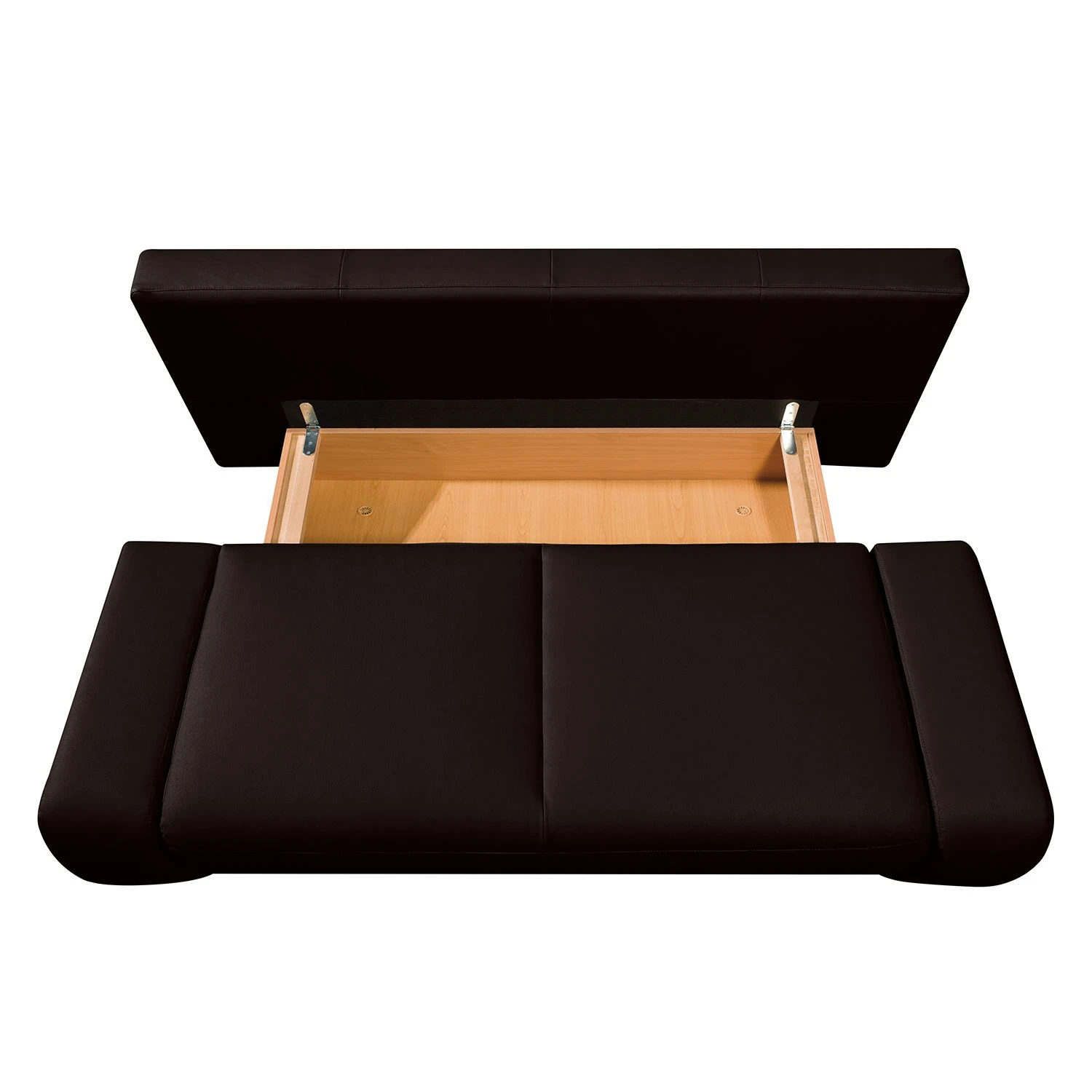 Fredriks Schlafsofa Ramea - Echtleder Braun 9 Fredriks Schlafsofa Ramea - Echtleder Braun – Bild 9