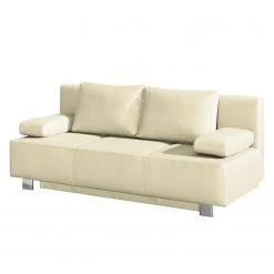 Fredriks Schlafsofa Dayly Echtleder - Beige