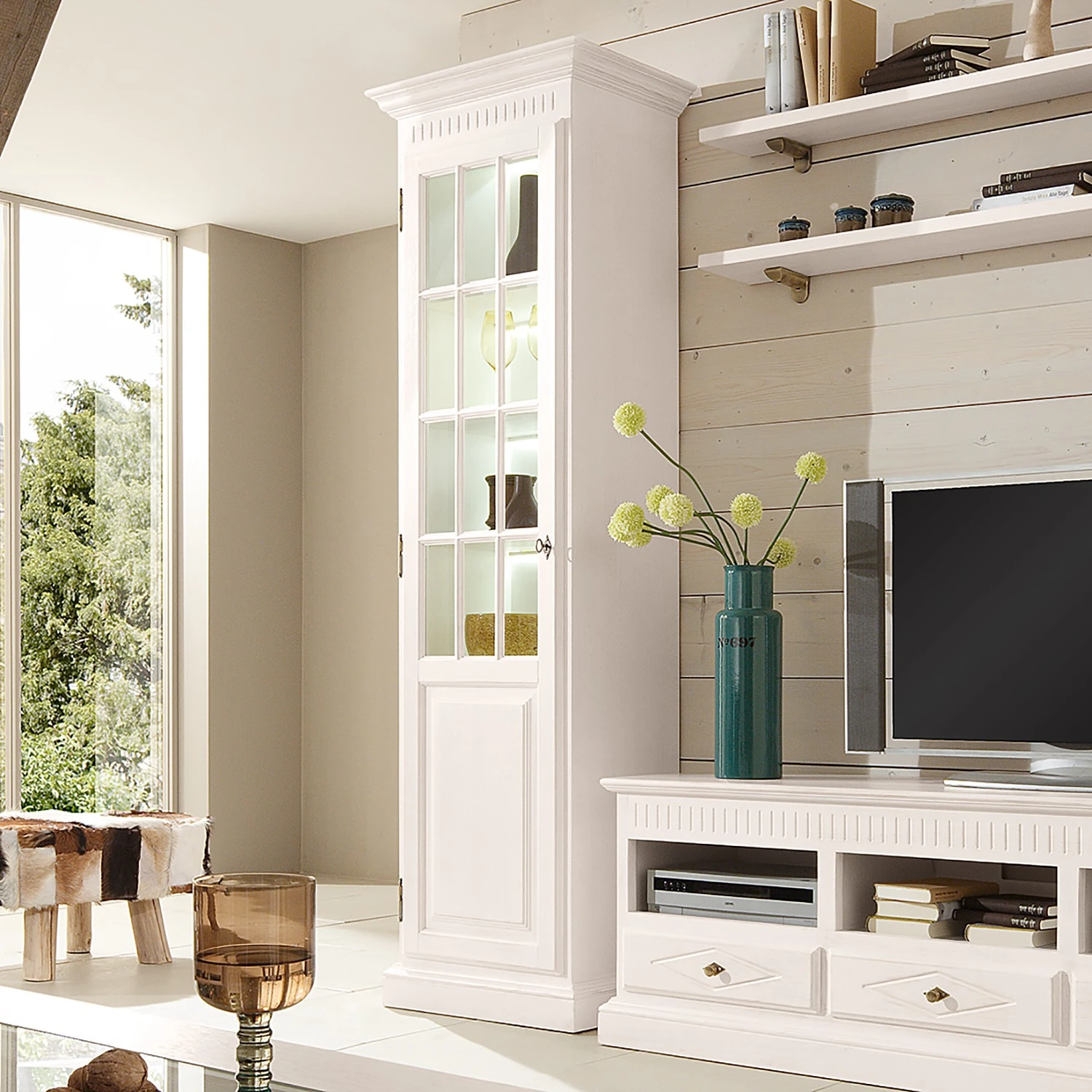 Ridgevalley Vitrinenschrank La Carlotta III - Mit Beleuchtung 2 Ridgevalley Vitrinenschrank La Carlotta III - Mit Beleuchtung – Bild 2