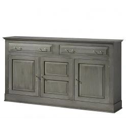 Maison Belfort Sideboard Azjana - Pinie massiv - Grau