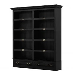 Maison Belfort Bücherregal Azjana I - Schwarz