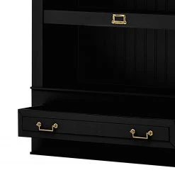 Maison Belfort Bücherregal Azjana I - Schwarz 9 Maison Belfort Bücherregal Azjana I - Schwarz -Wohnzimmermöbel boutique en ligne 1000084337 201004 11404100406 DETAILS P000000001000084337