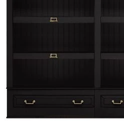 Maison Belfort Bücherregal Azjana I - Schwarz 11 Maison Belfort Bücherregal Azjana I - Schwarz -Wohnzimmermöbel boutique en ligne 1000084337 201004 11404800408 DETAILS P000000001000084337