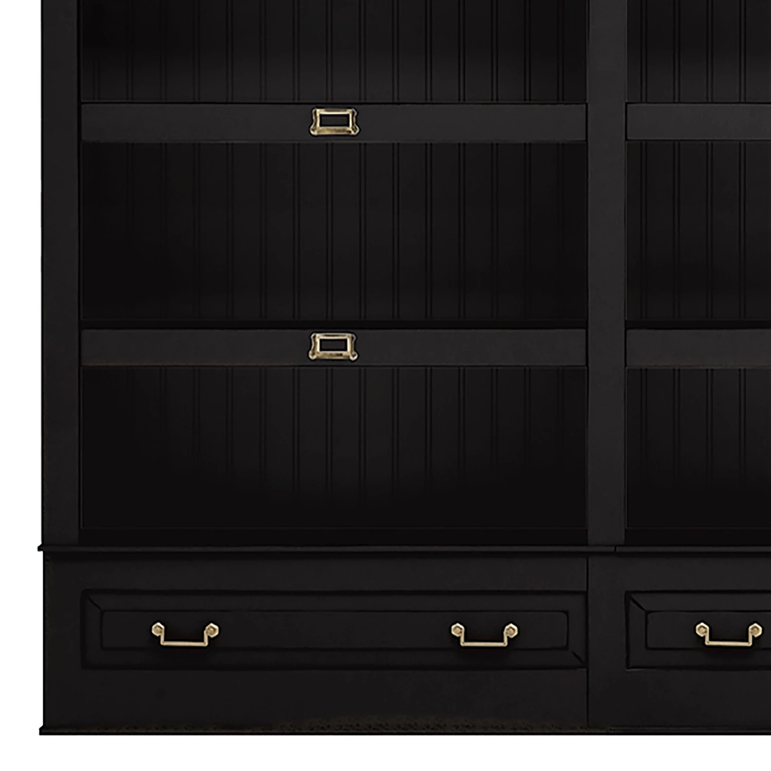 Maison Belfort Bücherregal Azjana I - Schwarz 5 Maison Belfort Bücherregal Azjana I - Schwarz – Bild 5