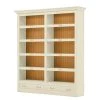 Maison Belfort Bücherregal Azjana I - Pinie Weiß / Pinie Honig