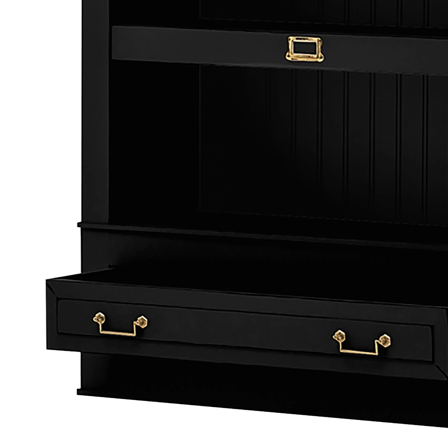 Maison Belfort Bücherregal Azjana II - Schwarz 3 Maison Belfort Bücherregal Azjana II - Schwarz – Bild 3