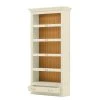 Maison Belfort Bücherregal Azjana II - Pinie Weiß / Pinie Honig