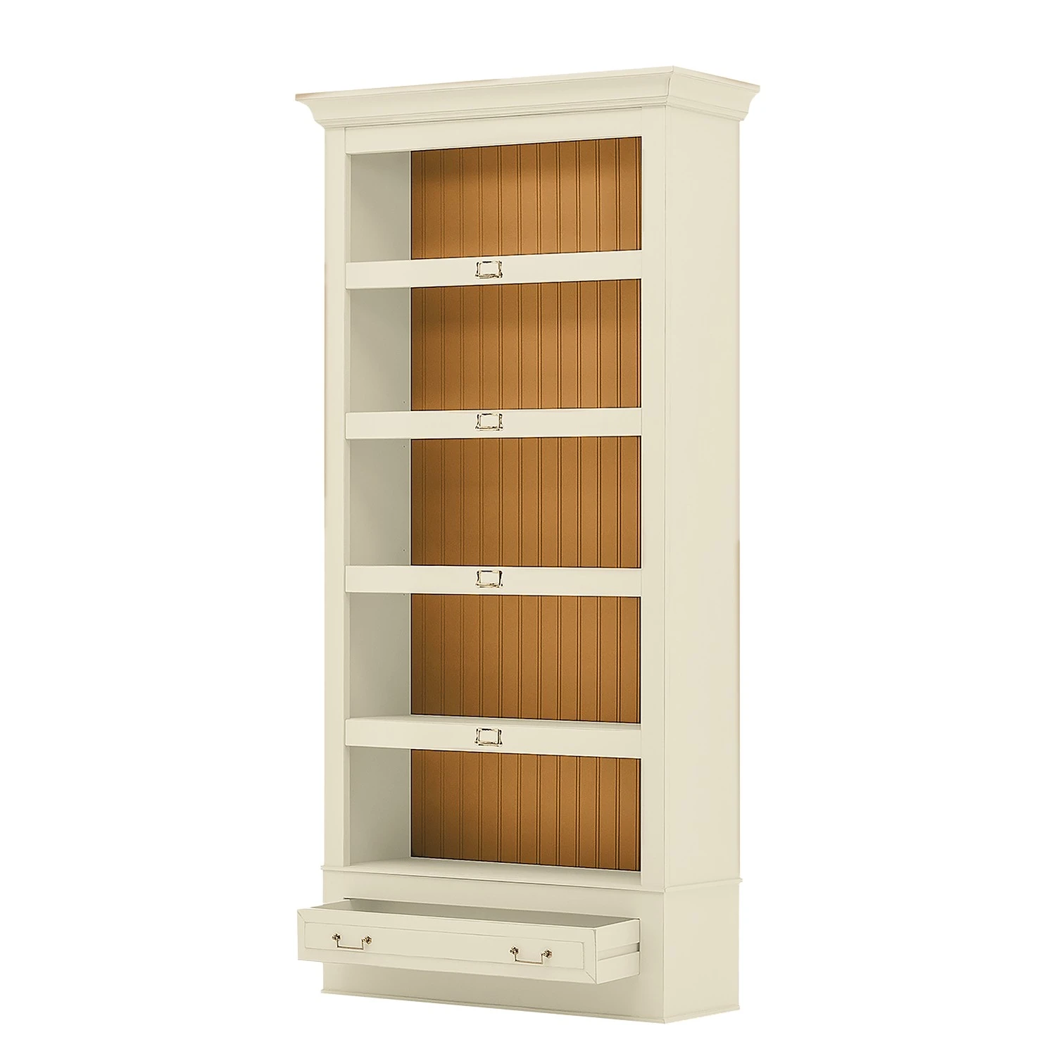 Maison Belfort Bücherregal Azjana II - Pinie Weiß / Pinie Honig 1 Maison Belfort Bücherregal Azjana II - Pinie Weiß / Pinie Honig