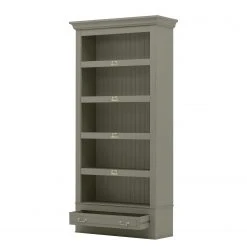 Maison Belfort Bücherregal Azjana II - Granit