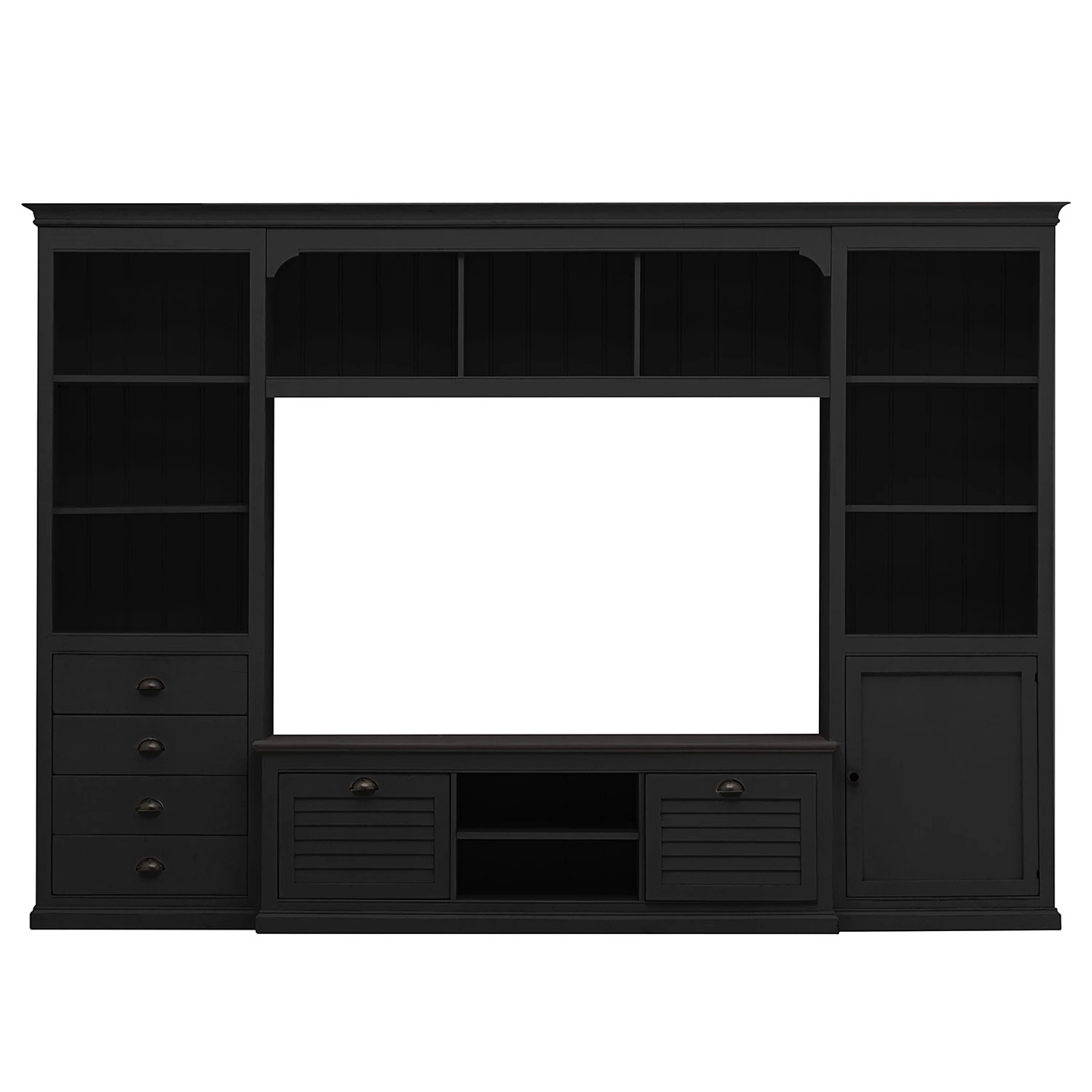 Ridgevalley TV-Wand Sollerön I - Schwarz 3 Ridgevalley TV-Wand Sollerön I - Schwarz – Bild 3