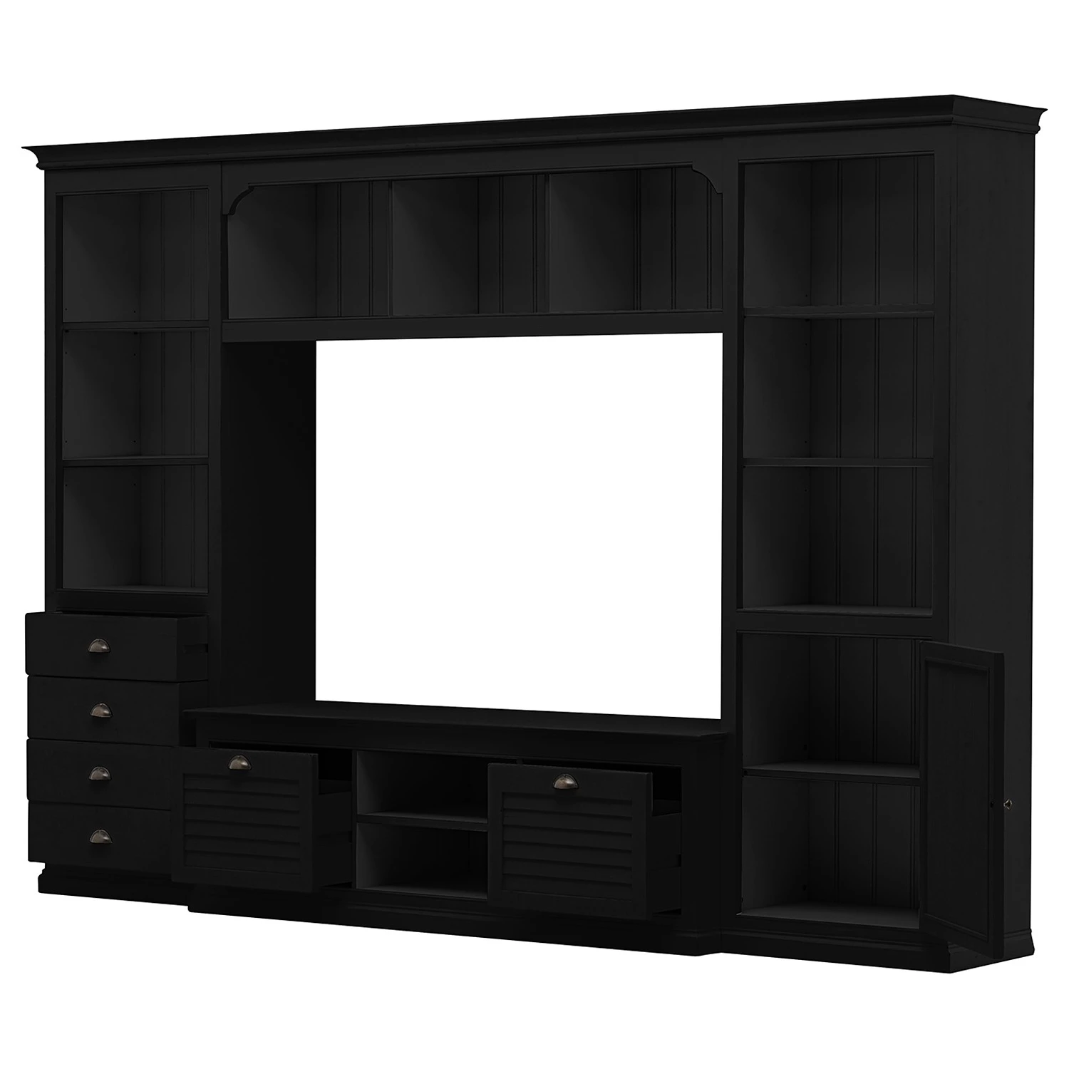 Ridgevalley TV-Wand Sollerön I - Schwarz 14 Ridgevalley TV-Wand Sollerön I - Schwarz – Bild 14