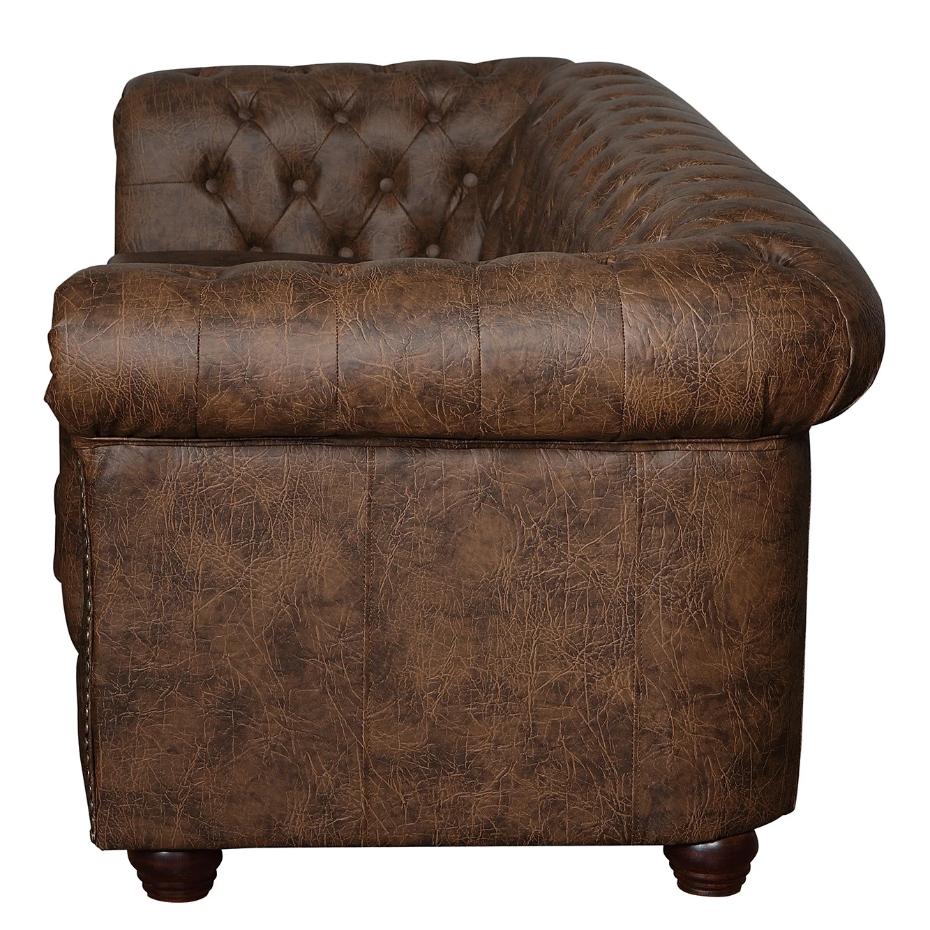 Ars manufacti Polstergarnitur Kamaru (3-2-1) - Kunstleder - Schokolade/ Braun 7 Ars manufacti Polstergarnitur Kamaru (3-2-1) - Kunstleder - Schokolade/ Braun – Bild 7