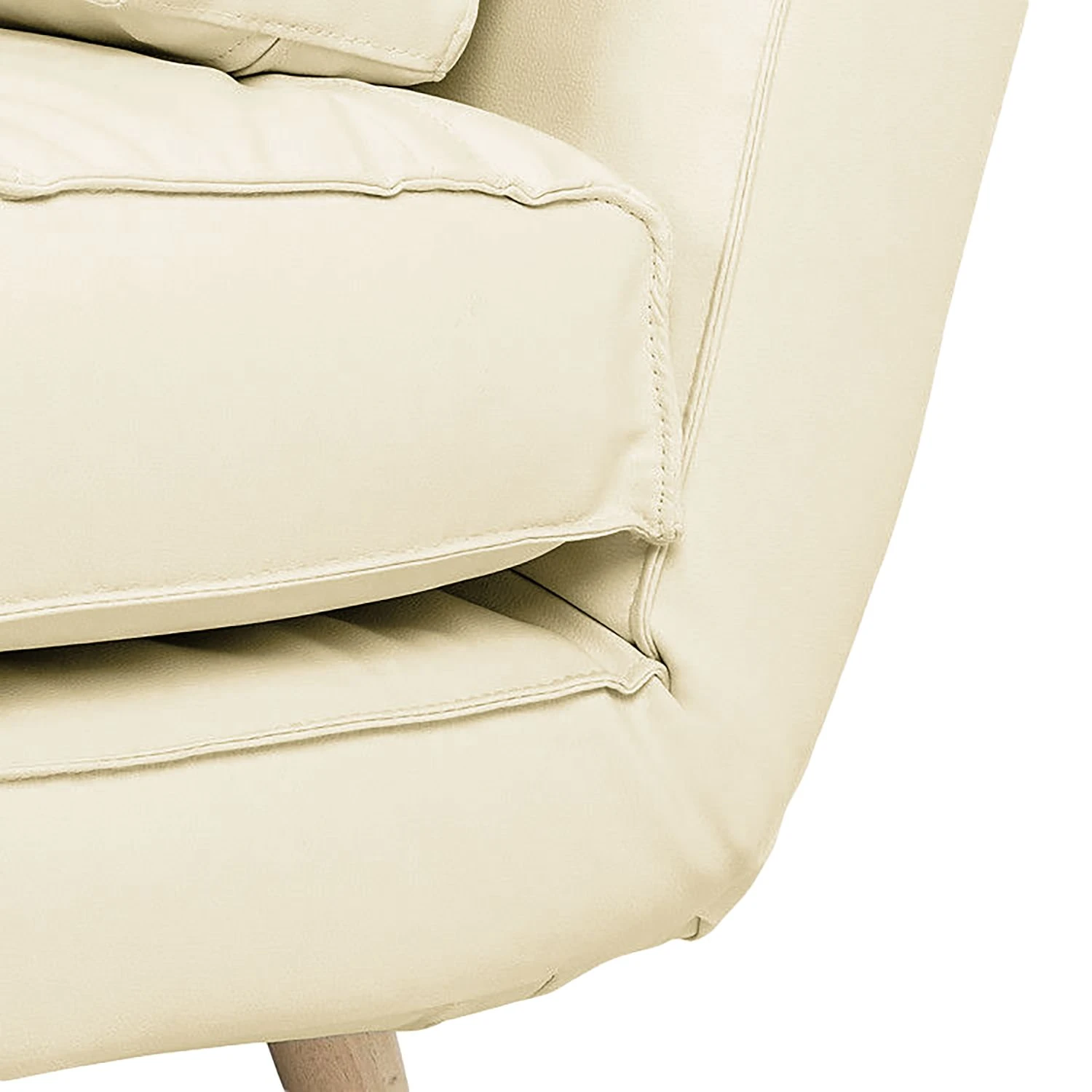 Mørteens Schlafsessel Rovigo - Kunstleder Creme - Creme 9 Mørteens Schlafsessel Rovigo - Kunstleder Creme - Creme – Bild 9