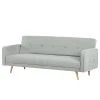 Mørteens Schlafsofa Daru I Webstoff - Webstoff Nims: Hellgrau