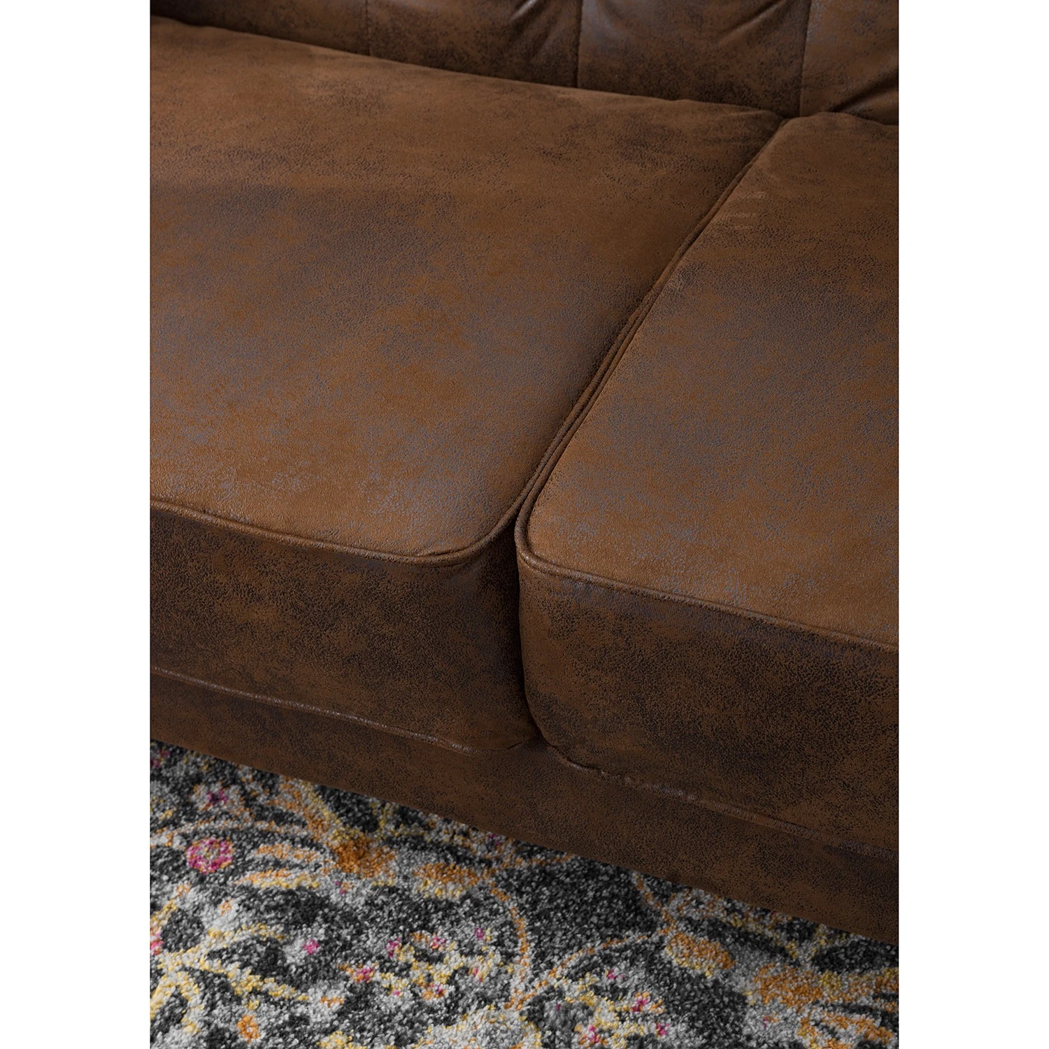 Ars manufacti Schlafsofa Brampton - Microfaser - Braun 13 Ars manufacti Schlafsofa Brampton - Microfaser - Braun – Bild 13