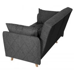 Mørteens Schlafsofa Morten - Webstoff Nims: Dunkelgrau -Wohnzimmermöbel boutique en ligne 1000086554 210427 11232800007 DETAILS P000000001000086554