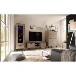 LC Spa Highboard Palma - Eiche Dekor -Wohnzimmermöbel boutique en ligne 1000091534 201029 08211900057 MOOD DETAILS P000000001000091534 mood