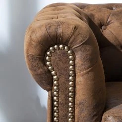 Sofa Torquay (2-Sitzer) - Braun -Wohnzimmermöbel boutique en ligne 1000094671 220121 101044000115 DETAILS P000000001000094671