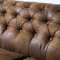 Sofa Torquay (2-Sitzer) - Braun -Wohnzimmermöbel boutique en ligne 1000094671 220121 10104400093 DETAILS P000000001000094671