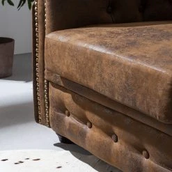 Sessel Torquay - Braun -Wohnzimmermöbel boutique en ligne 1000094672 220121 101045000131 DETAILS P000000001000094672