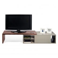 Temahome TV-Lowboard Echo - Grau / Walnuss -Wohnzimmermöbel boutique en ligne 1000094994 180712 10470169 GALLERYIMAGES P000000001000094994
