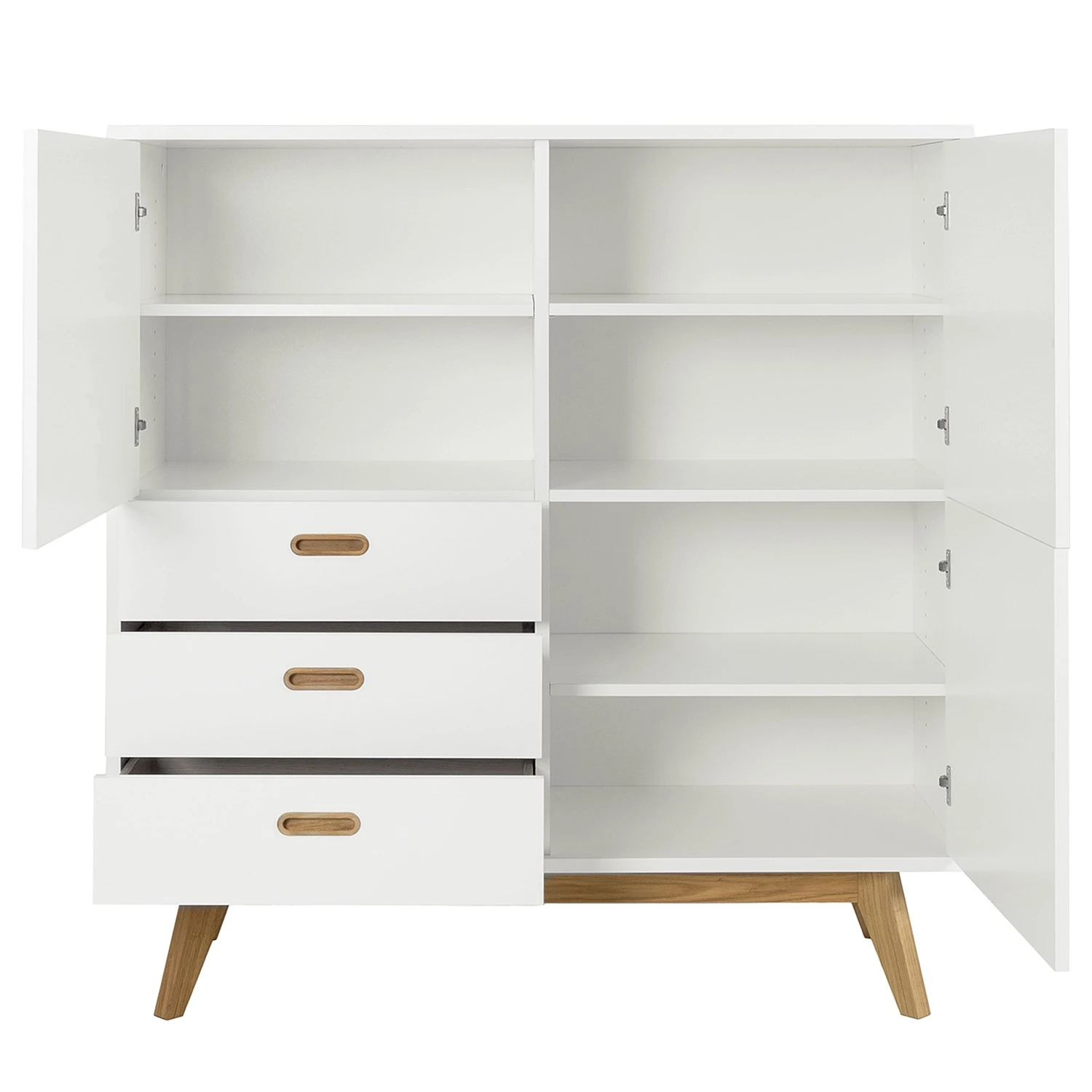 Kommode Bess II - Weiß 4 Kommode Bess II - Weiß – Bild 4