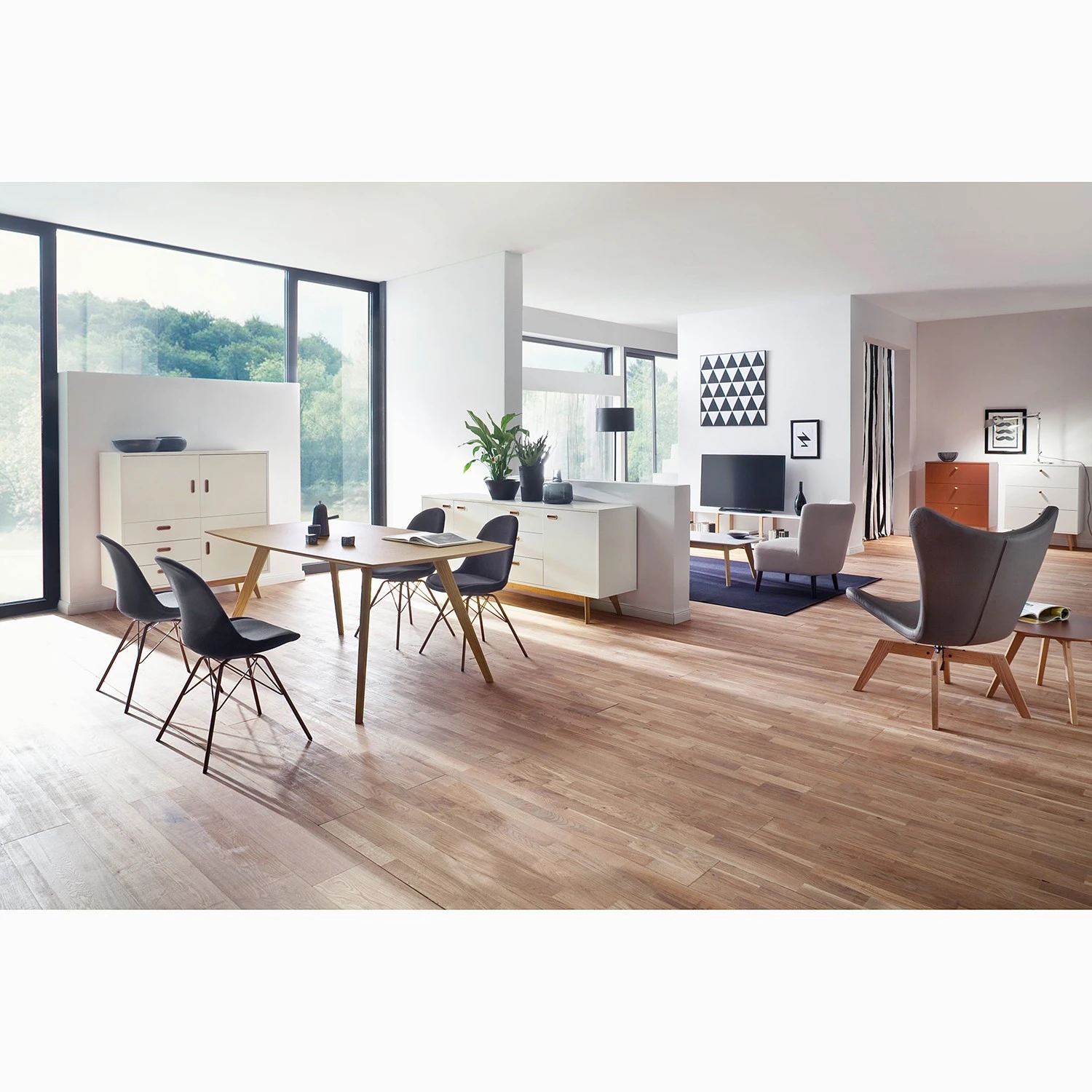 Sideboard Bess IV - Weiß 2 Sideboard Bess IV - Weiß – Bild 2