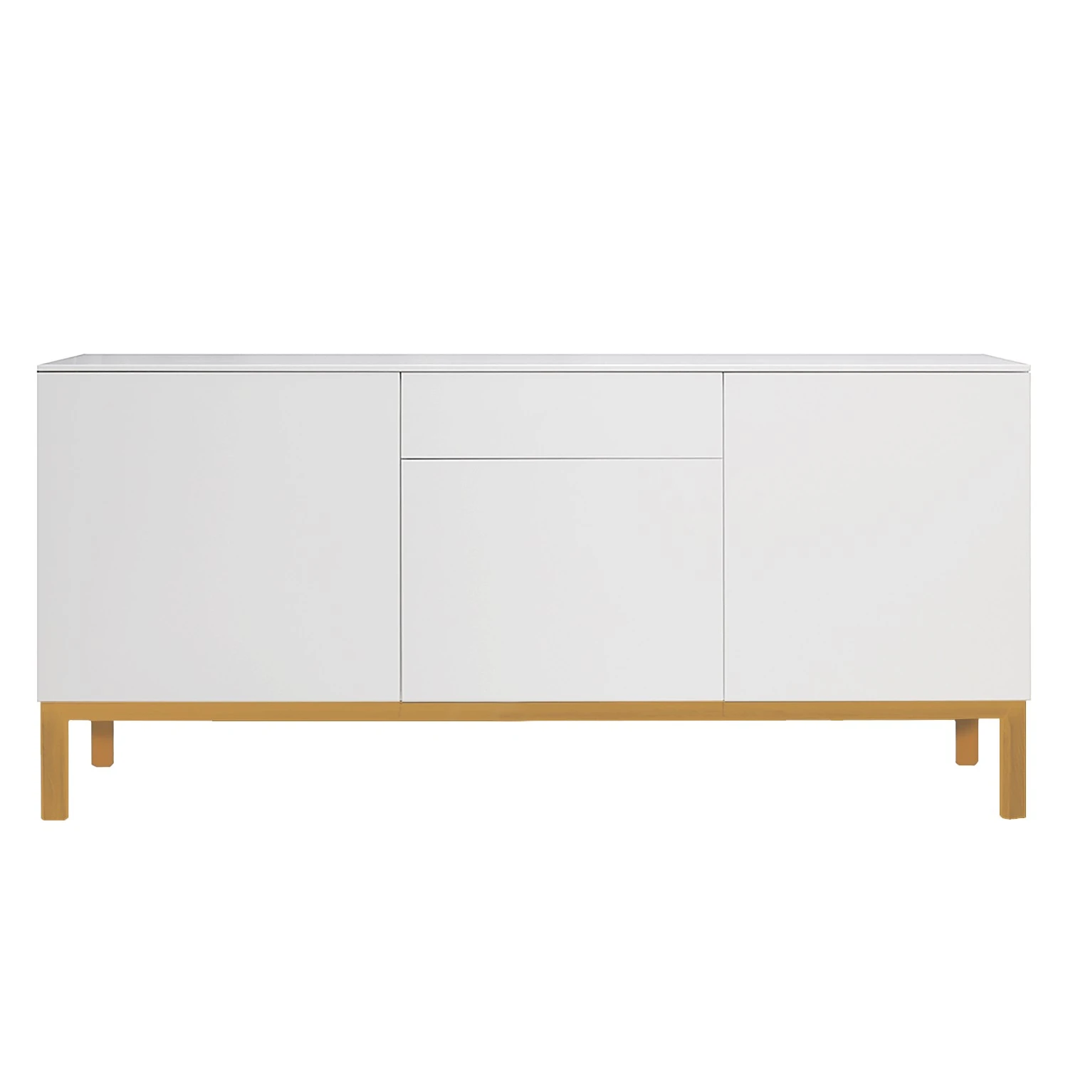 Tenzo Sideboard Patch II - Eiche teilmassiv / Weiß 1 Tenzo Sideboard Patch II - Eiche teilmassiv / Weiß