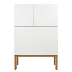 Tenzo Highboard Patch I - Weiß -Wohnzimmermöbel boutique en ligne 1000097771 200527 07392900304 DETAILS P000000001000097771
