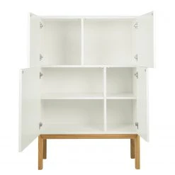 Tenzo Highboard Patch I - Weiß -Wohnzimmermöbel boutique en ligne 1000097771 200527 07393000306 DETAILS P000000001000097771