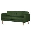 Norrwood Sofa Croom I (3-Sitzer) - Webstoff Polia: Antikgrün
